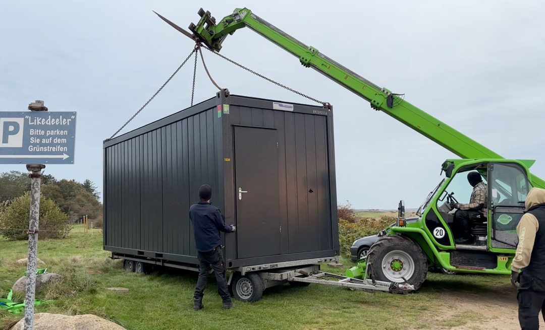 Erste Vorboten der Renovierung